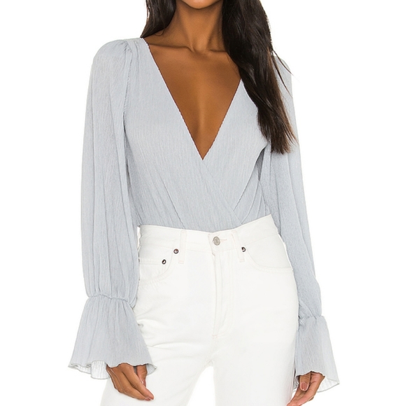 Tularosa Tops - Last One TulaRosa Wesley  Long sleeve Bodysuit